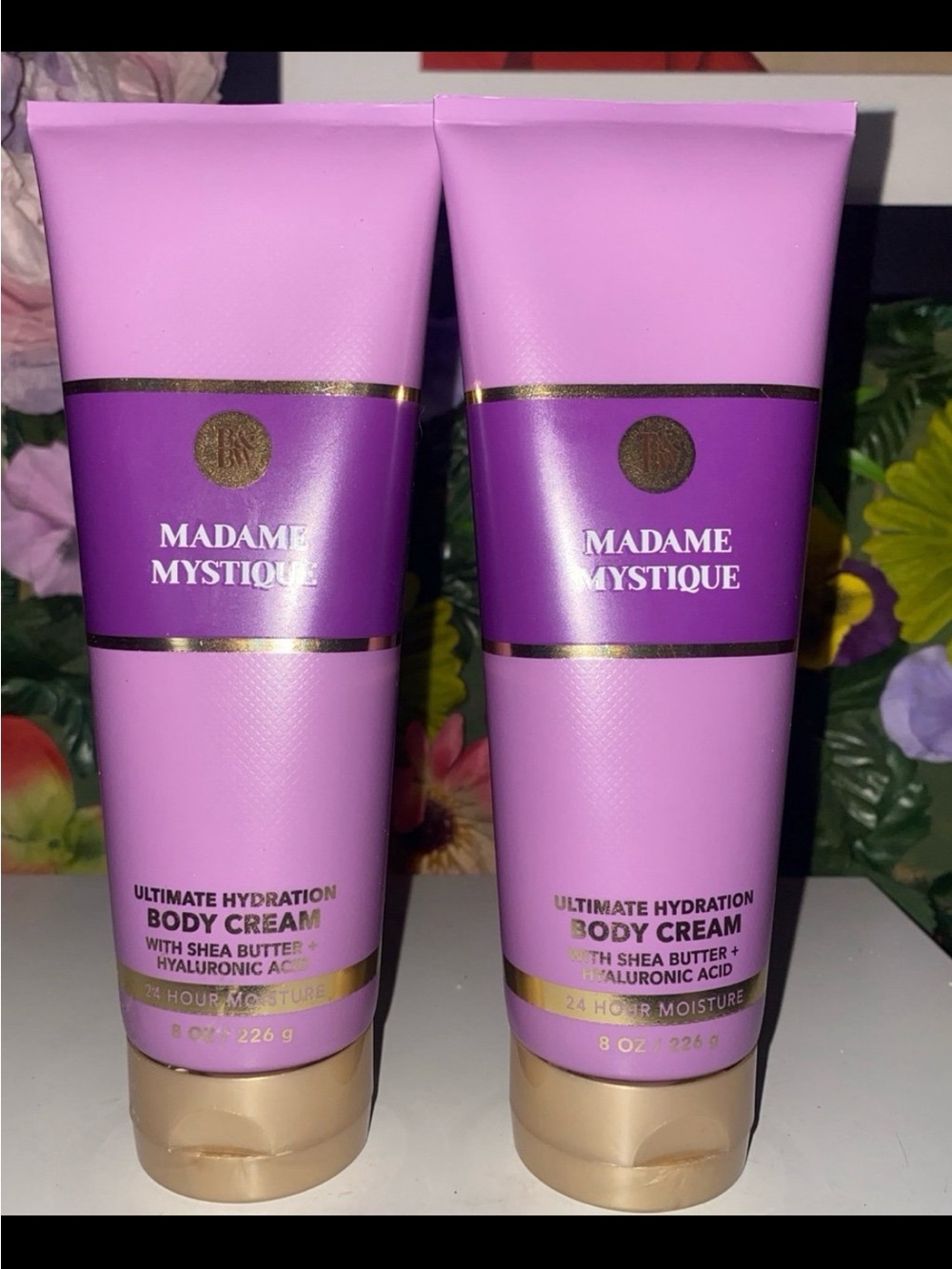 Bath & Body Works Madame Mystique Body Cream Duo Set of 2 New 8oz